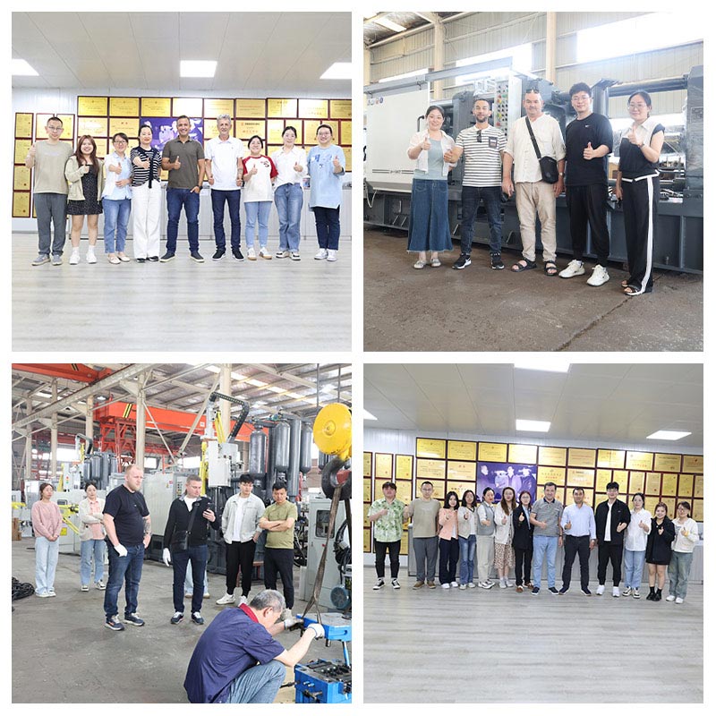Welcome international customers to visit Longhua Factory! 