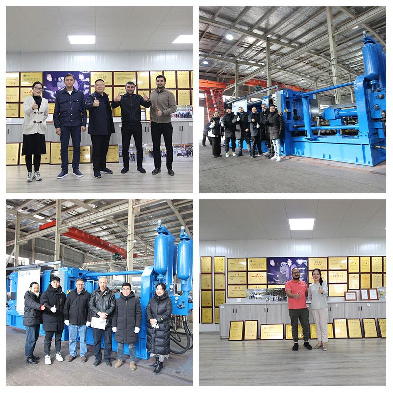 Welcome international customers to visit Longhua Factory! 